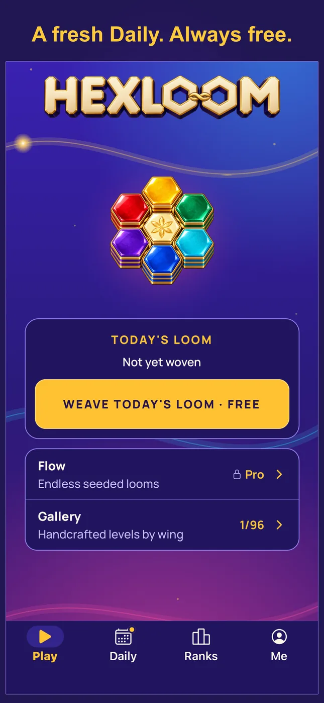A fresh Daily. Always free.