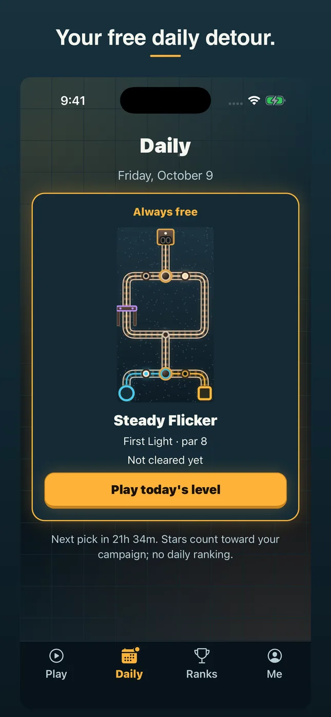 Your free Daily detour.