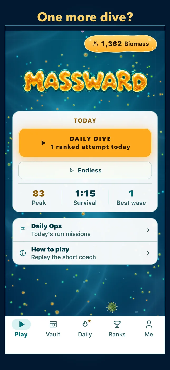 One more dive?