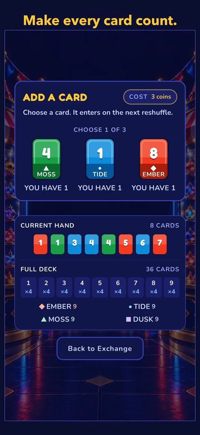 Make every card count.