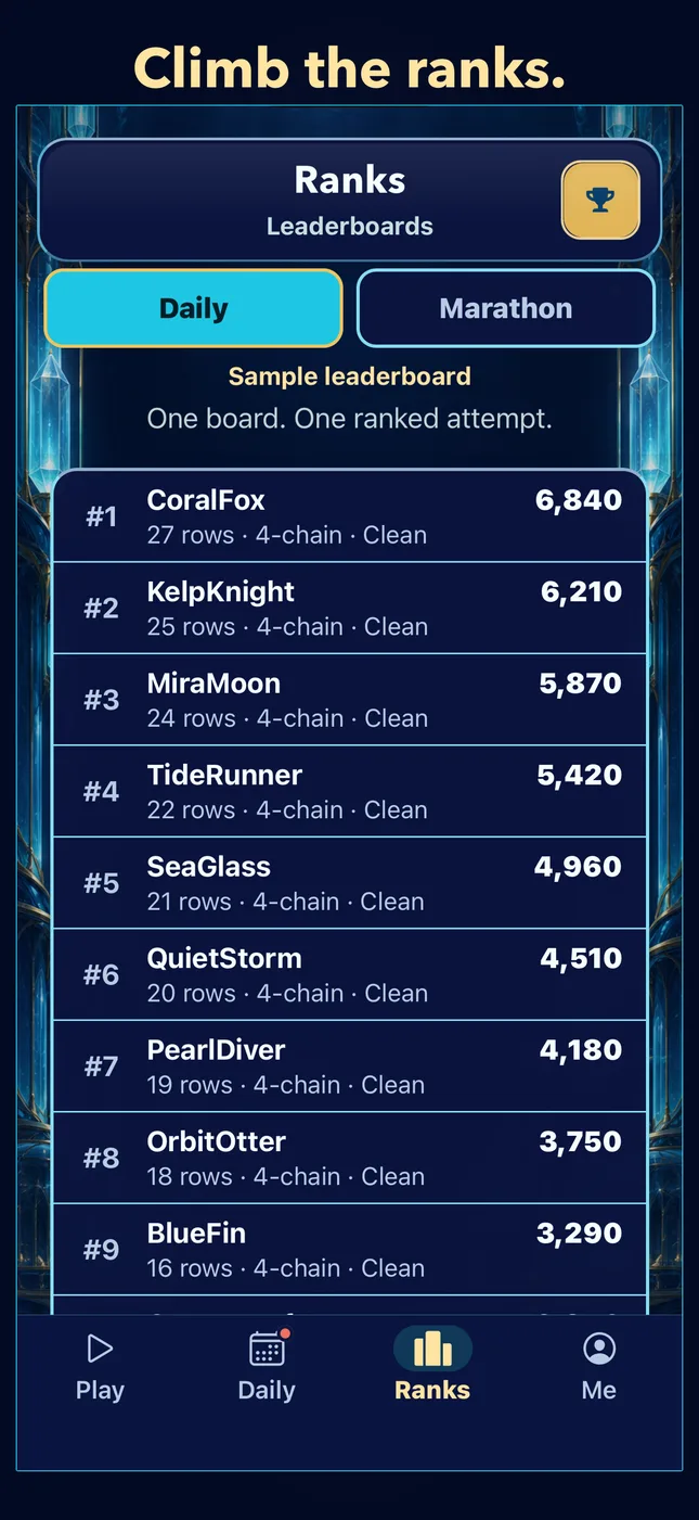 Climb the ranks.