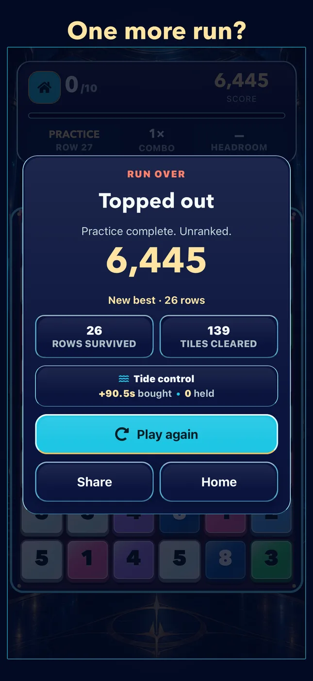 One more run?